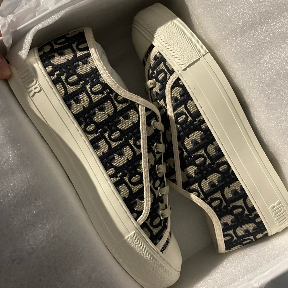 Dior canvas shoes
